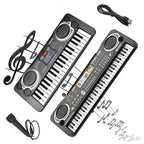 37-tangenters elektroniskt keyboard för barn