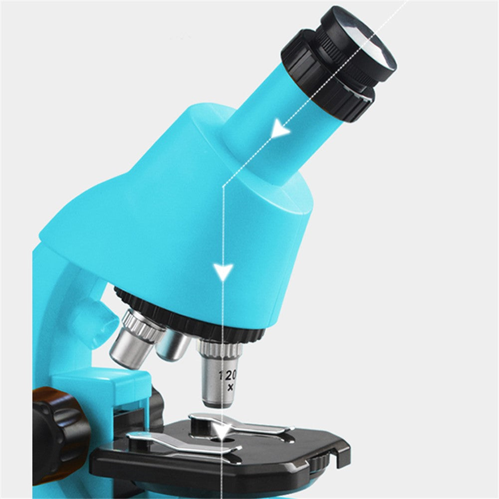 Mikroskop – 2203 barnkit 100x–1200x med preparat