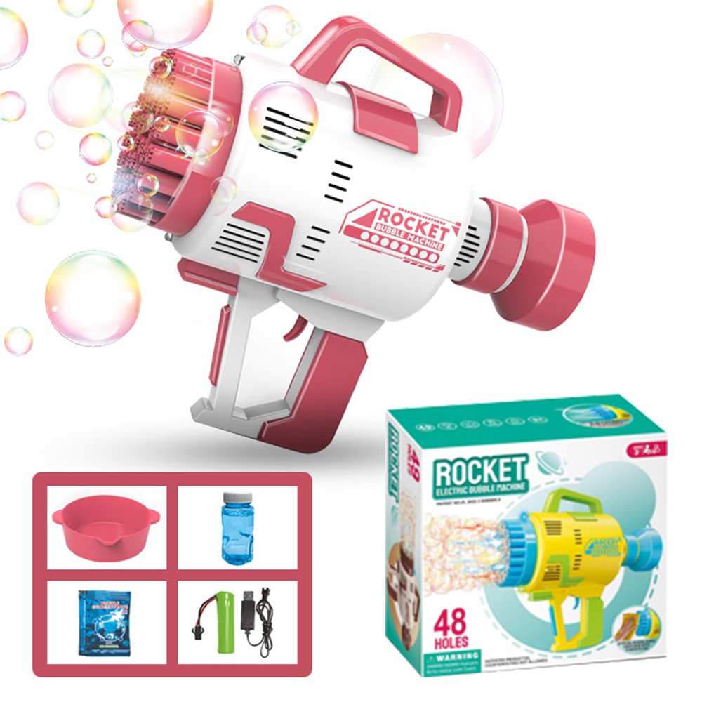 Såpbubbelmaskin – halvautomatisk med 48 hål