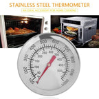 Termometer – bi-metall grill- och ugnstermometer i rostfritt stål