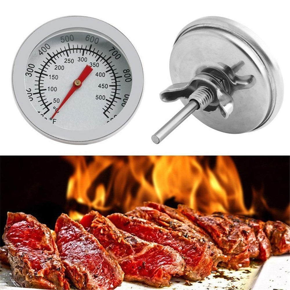 Termometer – bi-metall grill- och ugnstermometer i rostfritt stål