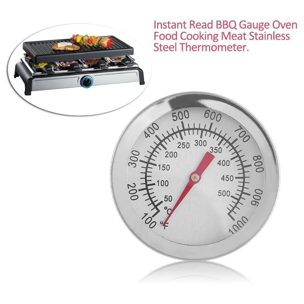 Termometer – bi-metall grill- och ugnstermometer i rostfritt stål