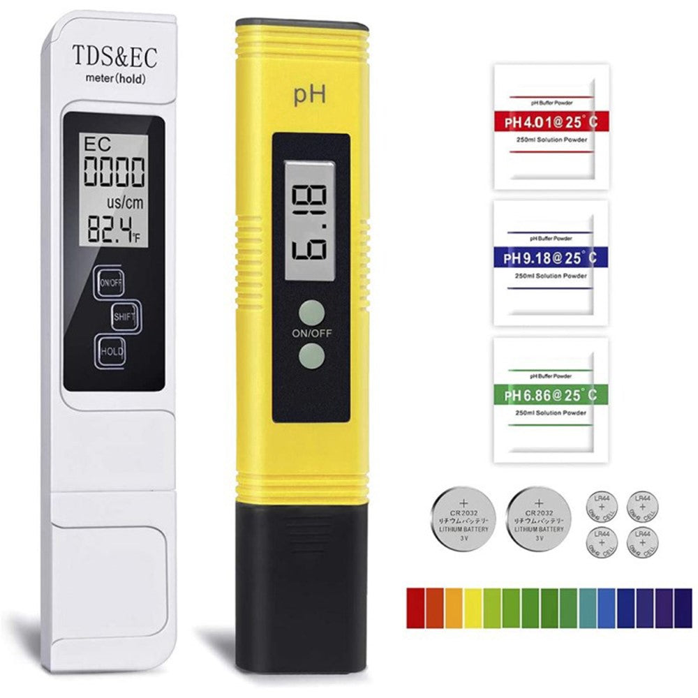 Vattentestare 4-i-1 – pH, TDS, EC och temperatur