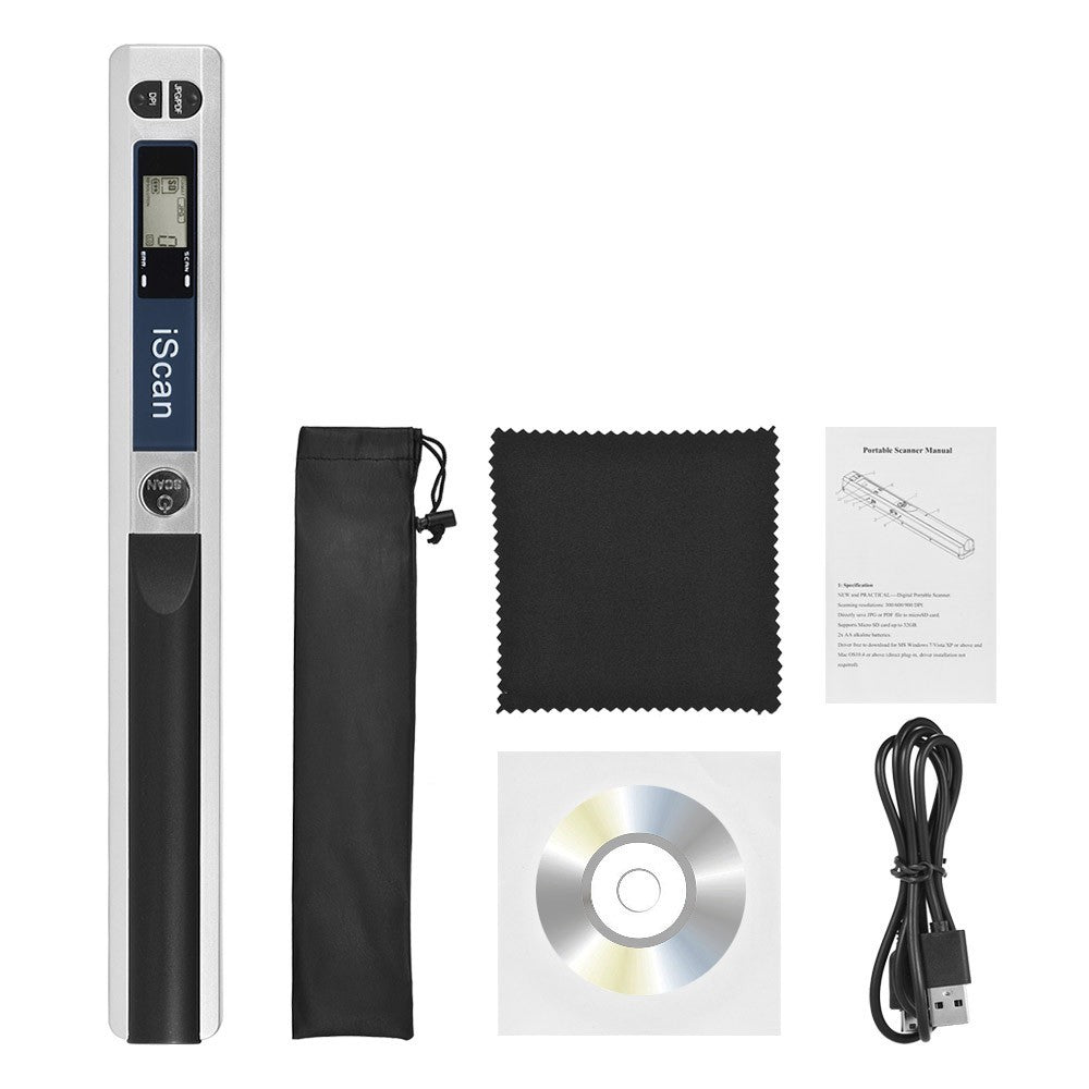 Portabel handscanner A4 – högupplöst och kompakt