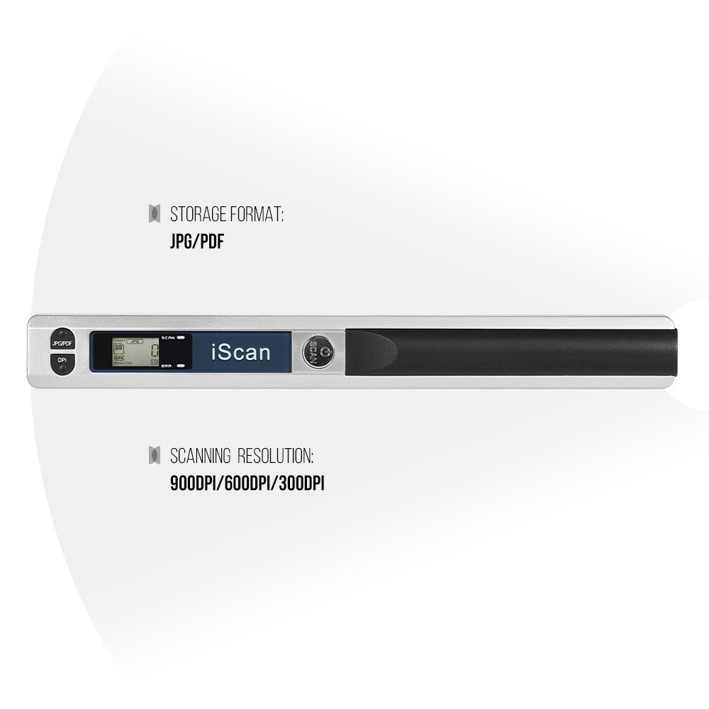 Portabel handscanner A4 – högupplöst och kompakt