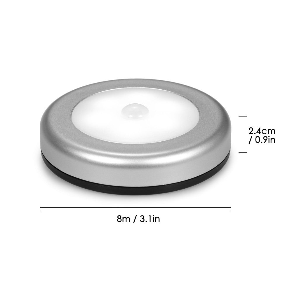 Nattlampa – 3-pack magnetiska LED med rörelsesensor