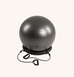Pilatesboll med motståndsband